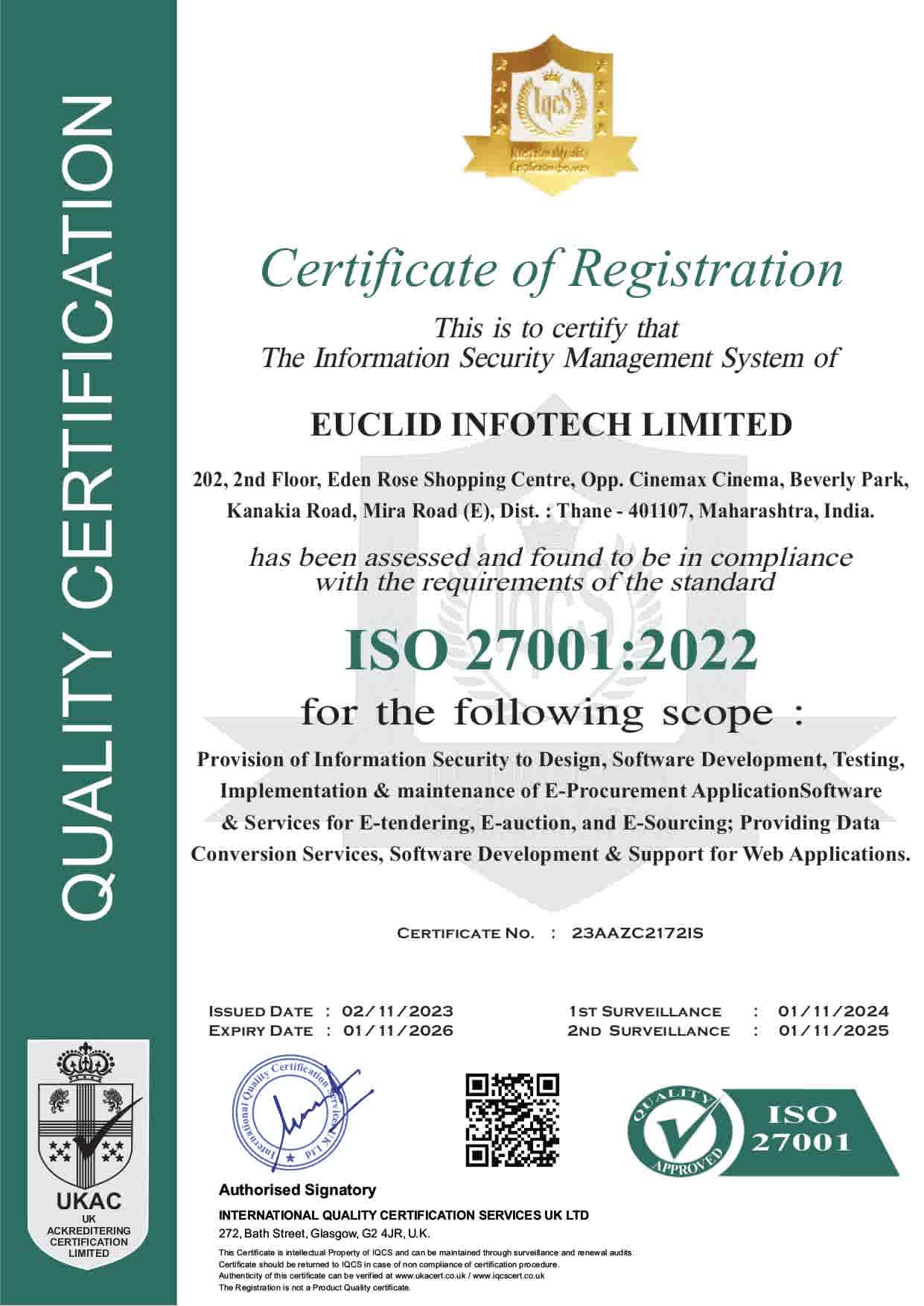 ISO 27001:2022